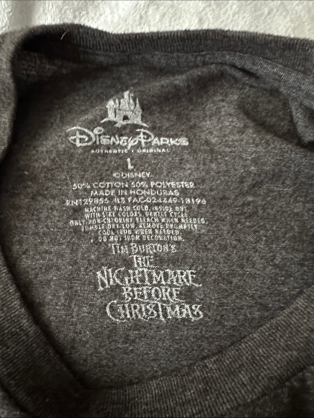 Disney parks shirt with not so scary Halloween - Picture 2 of 3